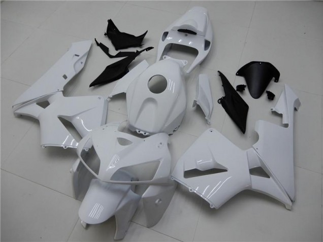 Brillante Blanco Carenado Moto CBR 600 RR 05-06 Brillante Blanco Carenado Moto CBR 600 RR 05-06