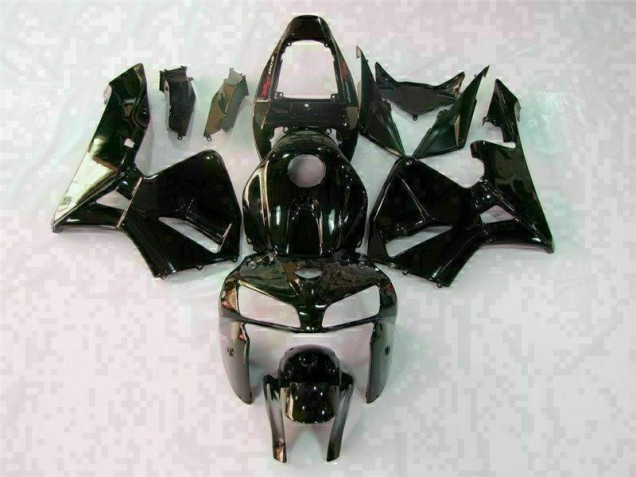 Brillante Negro ABS Carenado Motocicleta CBR 600 RR 05-06 Brillante Negro ABS Carenado Motocicleta CBR 600 RR 05-06