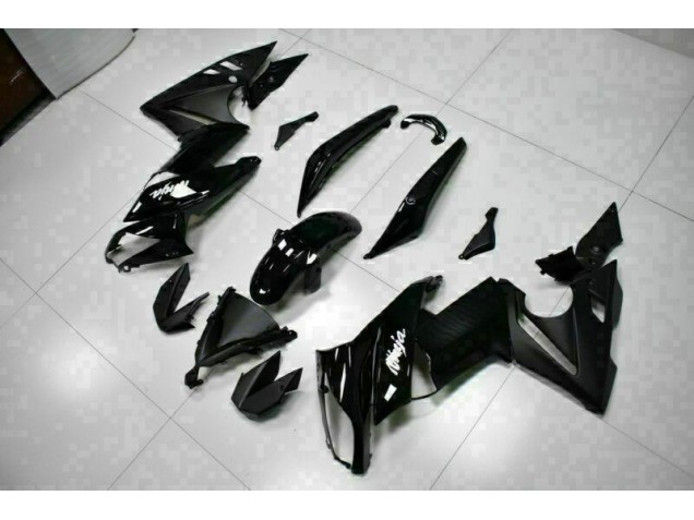 Brillante Negro Carenado Moto EX650 09-11 Brillante Negro Carenado Moto EX650 09-11