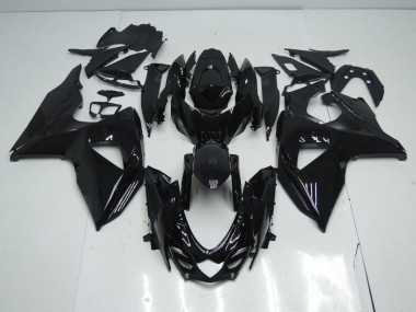 Brillante Negro Carenado Moto GSXR 1000 K9 09-16