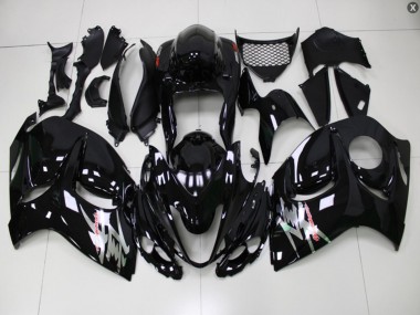 Brillante Negro Carenado Moto GSXR 1300 Hayabusa 08-19