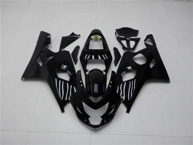 Brillante Negro Carenado Moto GSXR 600 / 750 K4 04-05