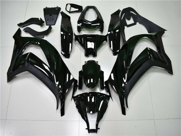 Brillante Negro Carenado Moto ZX10R 11-15 Brillante Negro Carenado Moto ZX10R 11-15