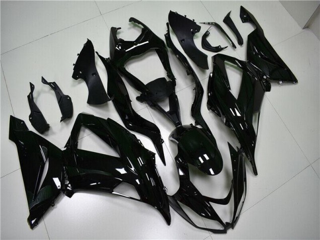 Brillante Negro Carenado Moto ZX6R 13-18 Brillante Negro Carenado Moto ZX6R 13-18