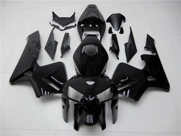 Brillante Negro Inyección Kits Carenado Moto CBR 600 RR 05-06 Brillante Negro Inyección Kits Carenado Moto CBR 600 RR 05-06