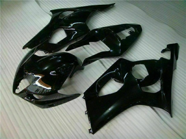 Brillante Negro Inyección Kits Carenado Moto GSXR 1000 K3 03-04