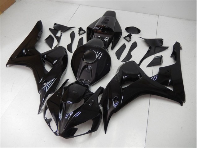 Brillante Negro Kit Carenado Moto CBR 1000 RR 06-07 Brillante Negro Kit Carenado Moto CBR 1000 RR 06-07