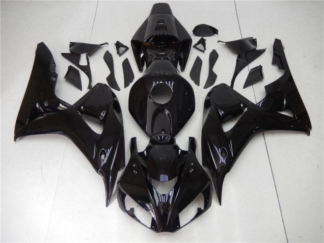 Brillante Negro Kit Carenado Moto CBR 1000 RR 06-07 Brillante Negro Kit Carenado Moto CBR 1000 RR 06-07