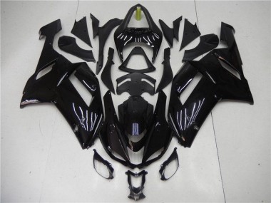 Brillante Negro Kits Carenado Moto ZX6R 07-08