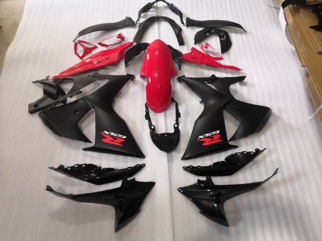 Brillante Negro Mate Carenado Moto GSXR 1000 K9 09-16