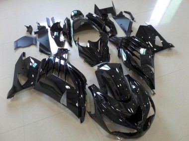 Brillante Negro Moto Plástico ZX14R ZZR 1400 12-21