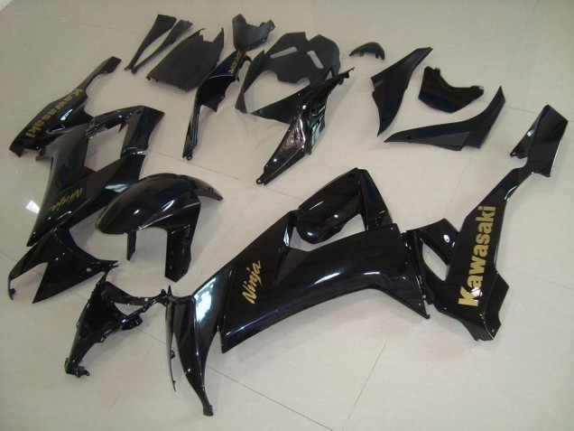 Brillante Negro con Oro Pegatinas Carenado Moto ZX10R 08-10 Brillante Negro con Oro Pegatinas Carenado Moto ZX10R 08-10