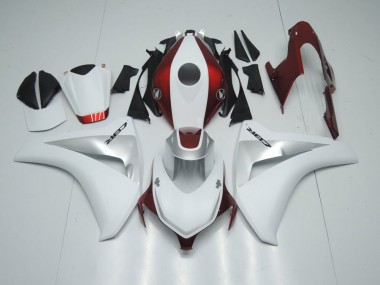 Caramelo Rojo Blanco & Plata Carenado Moto CBR 1000 RR 08-11