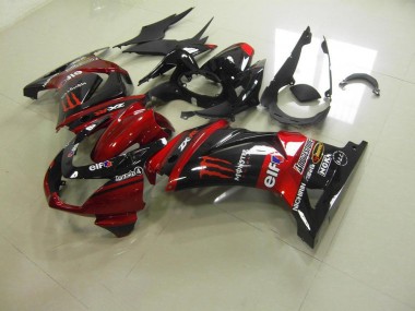 Caramelo Rojo Monster Carenado Moto ZX 250R 08-12