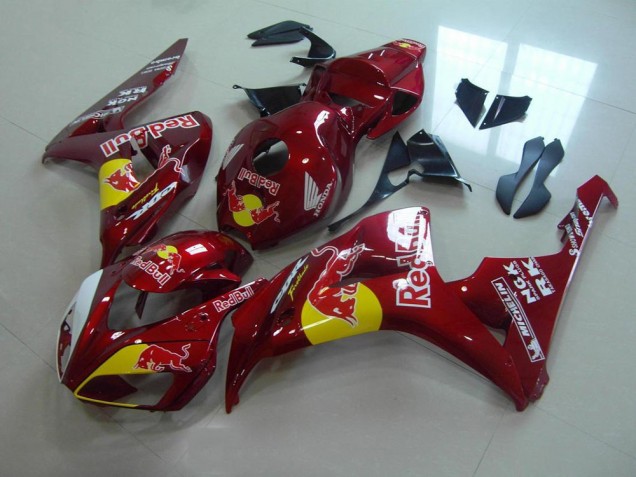 Caramelo Rojo Red Bull Carenado Moto CBR 1000 RR 06-07 Caramelo Rojo Red Bull Carenado Moto CBR 1000 RR 06-07