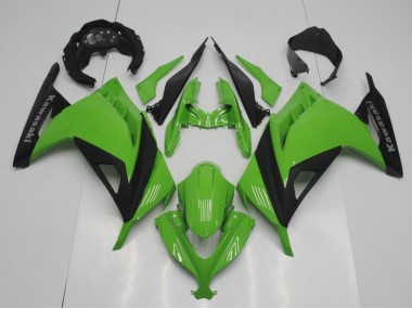Estilo OEM Verde Carenado Moto ZX 300R 13-16