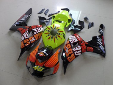 Fluro Rossi Carenado Moto CBR 1000 RR 06-07