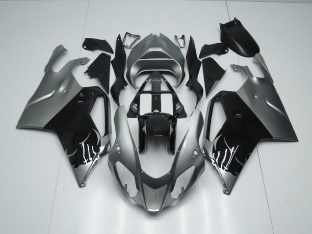 Gris & Negro Carenado Moto RSV 1000 03-06