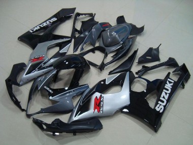 Gris Negro Plata Carenado Moto GSXR 1000 K5 05-06