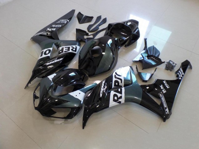 Gris Negro Repsol Carenado Moto CBR 1000 RR 06-07 Gris Negro Repsol Carenado Moto CBR 1000 RR 06-07