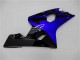 Online Azul Negro Brillante Carenado Moto Suzuki GSXR 600/750 2004-2005