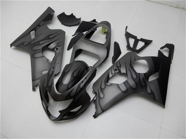 Online Gris Negro Llama Carenado Moto Suzuki GSXR 600/750 2004-2005