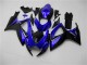 Online Azul Negro Brillante Carenado Moto Suzuki GSXR 600/750 2006-2007