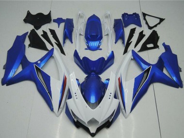Online Blanco Azul Carenado Moto Suzuki GSXR 600/750 2008-2010
