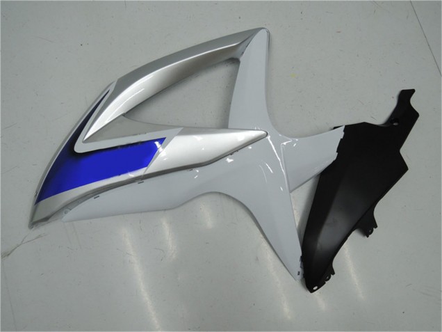 Online Plata Blanco Azul Negro Carenado Moto Suzuki GSXR 600/750 2008-2010