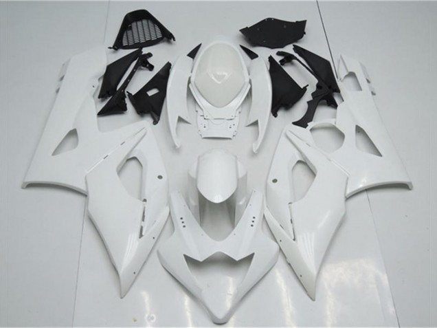 Online Blanco Carenado Moto Suzuki GSXR 1000 2005-2006
