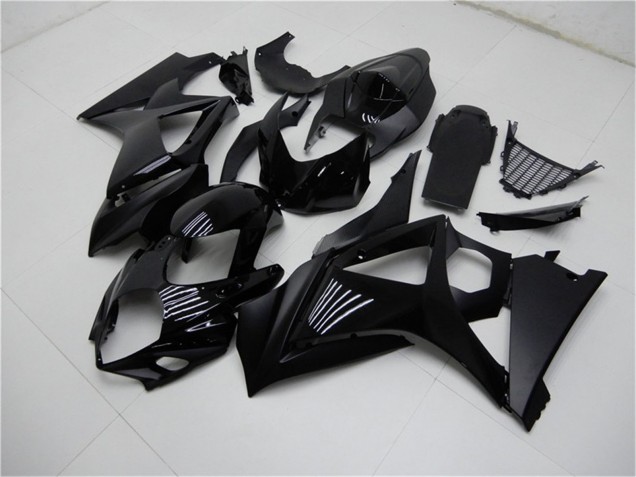 Online Negro Brillante Negro Mate No Calcomanía Carenado Moto Suzuki GSXR 1000 2007-2008