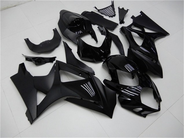 Online Negro Brillante Negro Mate No Calcomanía Carenado Moto Suzuki GSXR 1000 2007-2008