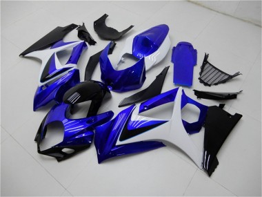 Online Blanco Azul Negro No Calcomanía Carenado Moto Suzuki GSXR 1000 2007-2008