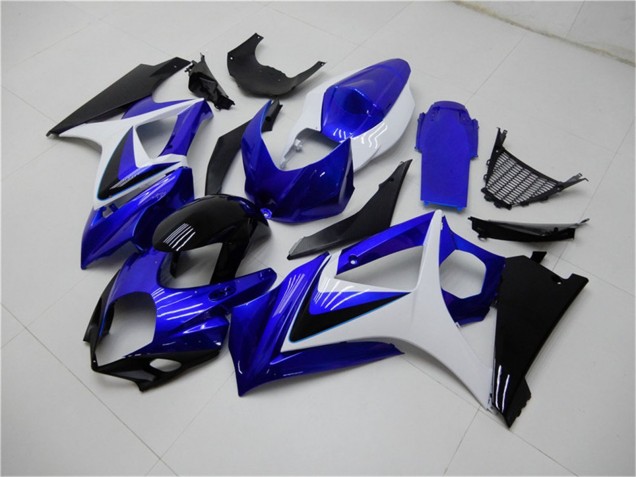 Online Blanco Azul Negro No Calcomanía Carenado Moto Suzuki GSXR 1000 2007-2008