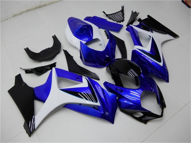 Online Blanco Azul Negro No Calcomanía Carenado Moto Suzuki GSXR 1000 2007-2008