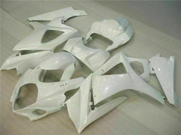 Online Blanco Carenado Moto Suzuki GSXR 1000 2007-2008