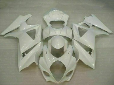 Online Blanco Carenado Moto Suzuki GSXR 1000 2007-2008