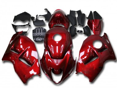 Online Rojo Caramelo Carenado Moto Suzuki GSXR 1300 Hayabusa 1996-2007