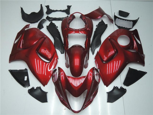 Online Rojo Caramelo Carenado Moto Suzuki GSXR 1300 Hayabusa 2008-2020
