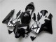 Online Plata Negro Brillante Raya Carenado Moto Honda CBR600RR 2003-2004