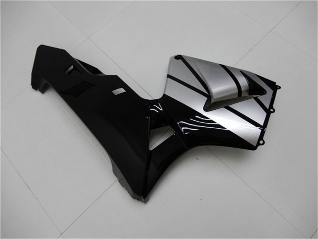 Online Plata Negro Brillante Raya Carenado Moto Honda CBR600RR 2003-2004