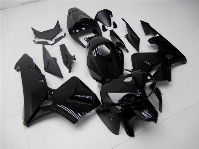 Online Negro Brillante Carenados Moto Honda CBR600RR 2005-2006