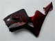 Online Negro Brillante Rojo Llama Kits Carenados Moto Honda CBR600RR 2005-2006
