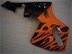 Online Naranja Negro Llama Carenados Moto Honda CBR600RR 2005-2006