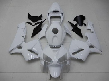 Online Blanco Brillante Carenado Moto Honda CBR600RR 2005-2006