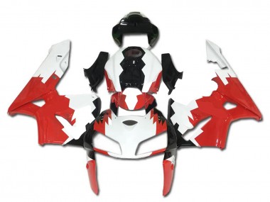 Online Blanco Rojo Negro Carenados Moto Honda CBR600RR 2005-2006