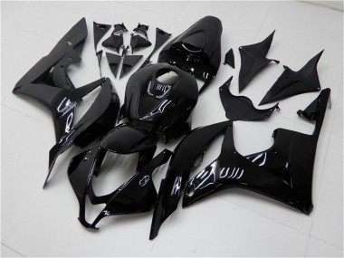 Online Negro Brillante Carenado Moto Honda CBR600RR 2007-2008