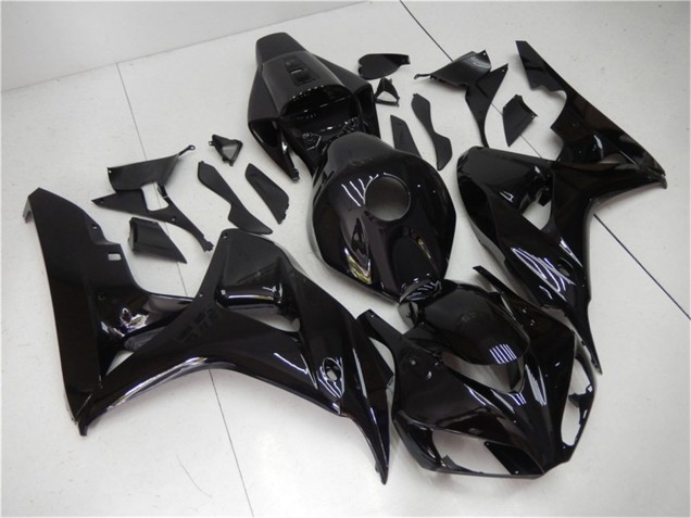 Online Negro Brillante Carenado Moto Honda CBR1000RR 2006-2007