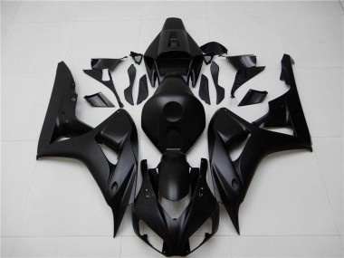 Online Negro Mate Carenados Moto Honda CBR1000RR 2006-2007
