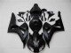 Online Negro Mate Carenados Moto Honda CBR1000RR 2006-2007